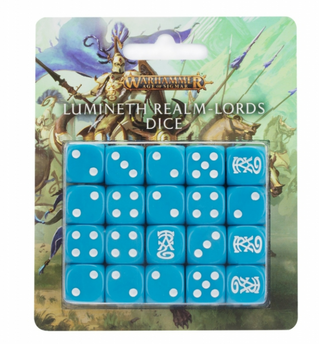 Lumineth Realm-lords Dice Set Lumineth Realm-lords Dice Set